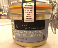 Fois gras de canard entier du sud ouest