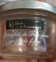 Spécialité de foie gras sur lir de figue