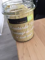 Moutarde chevre et noix