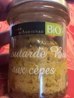 Moutarde Bio aux cepes