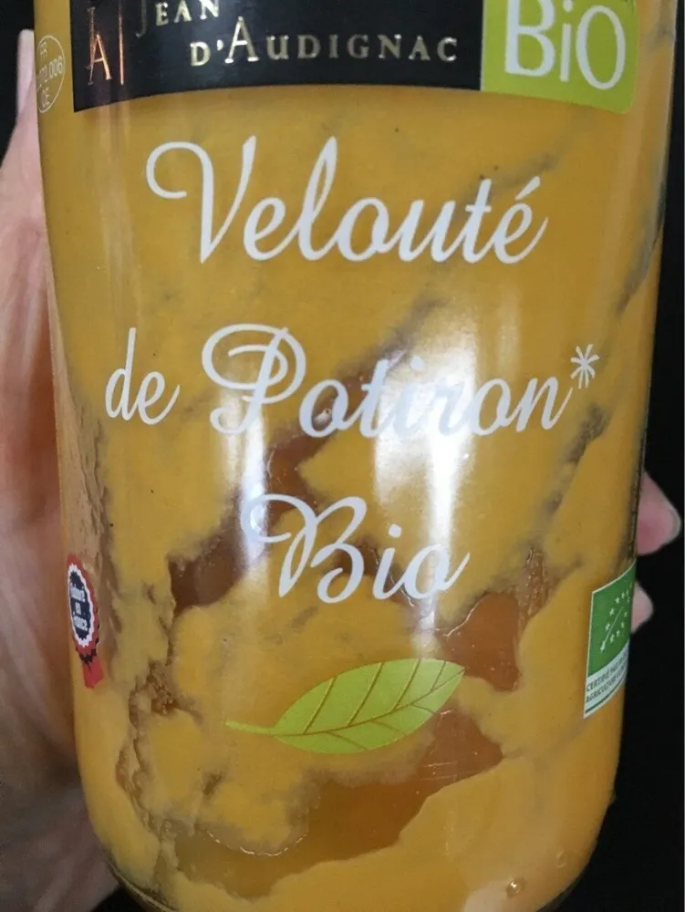 Veloute de potiron bio
