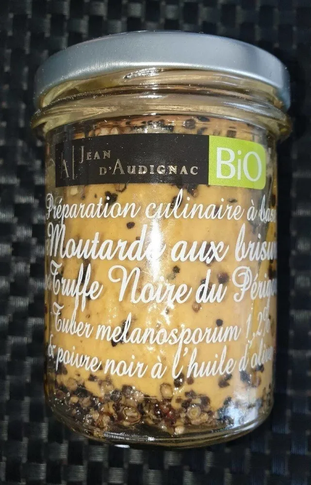 Moutarde aux brisures de Truffe Noire du Périgord