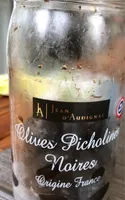 Olives picholines noires