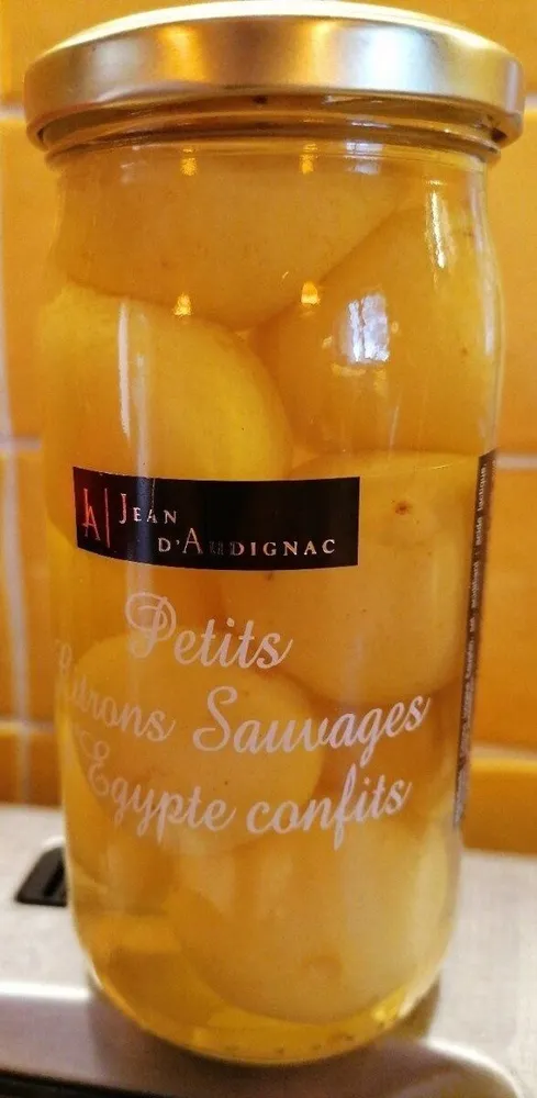 Petits citrons sauvages d'Égypte confits