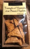 Triangle a l'emmental et au piment d'espelette