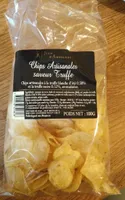Chips artisanales saveur truffe