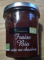 Confiture fraise bio cuite au chaudron