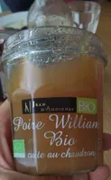 Poire williams bio cuite au chaudron