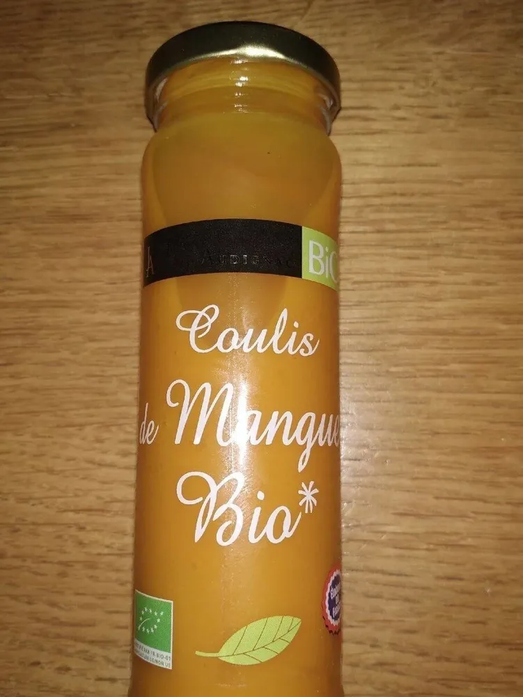 Coulis de mangue bio