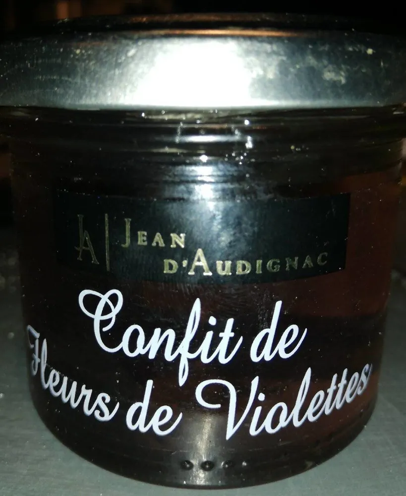 Confit de fleurs de violettes
