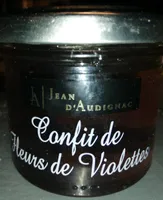 Confit de fleurs de violettes