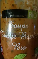 Soupe tomate basilic bio