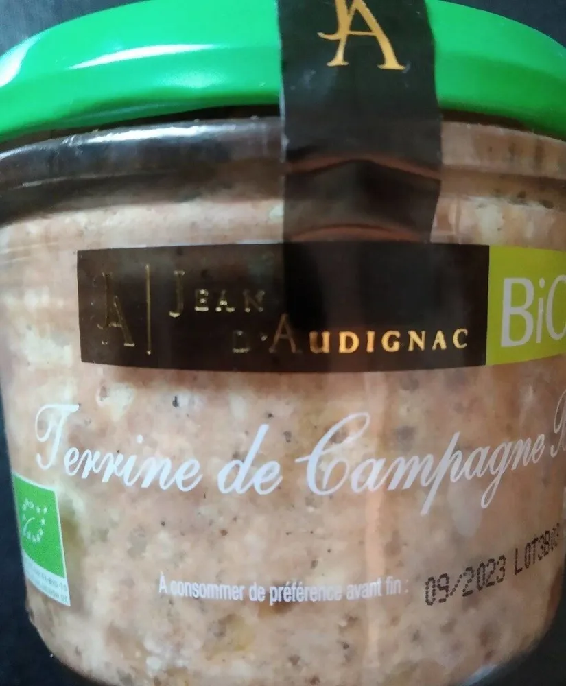 Terrine de campagne bio
