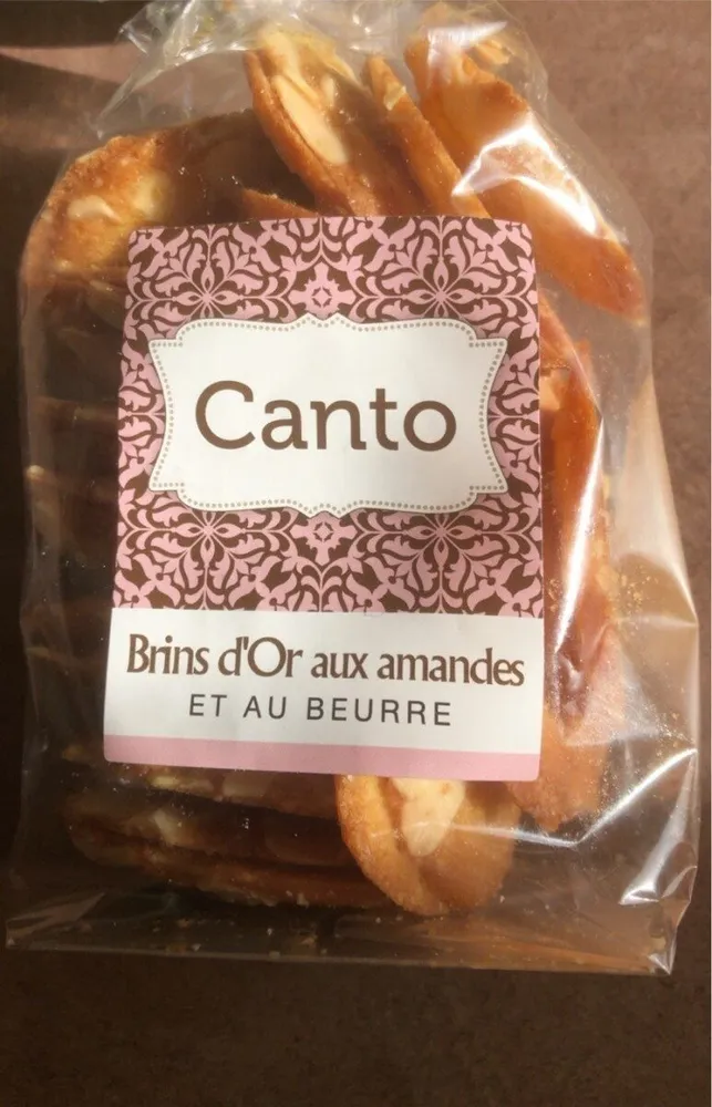 Biscuits aux amandes « Brins d’Or »