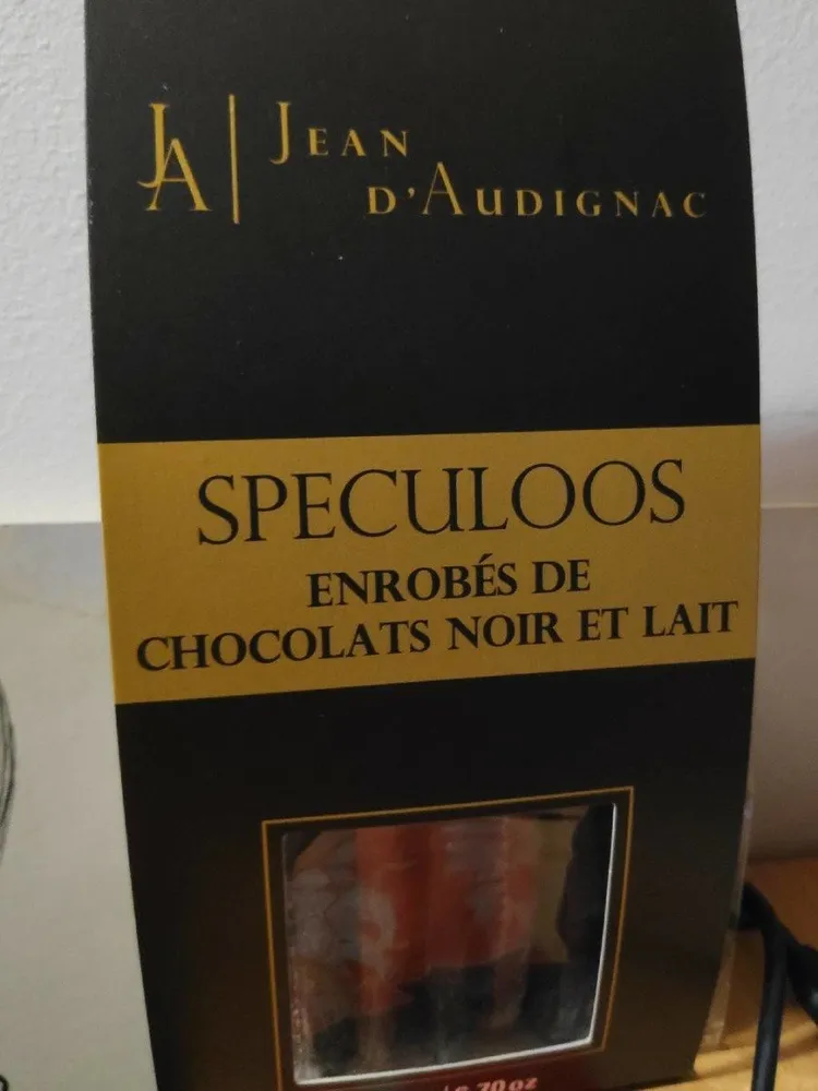 Speculos enrobés de chocolat