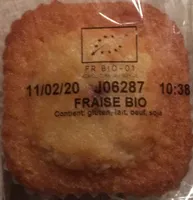 Quatre-quarts bio fourré a la fraise