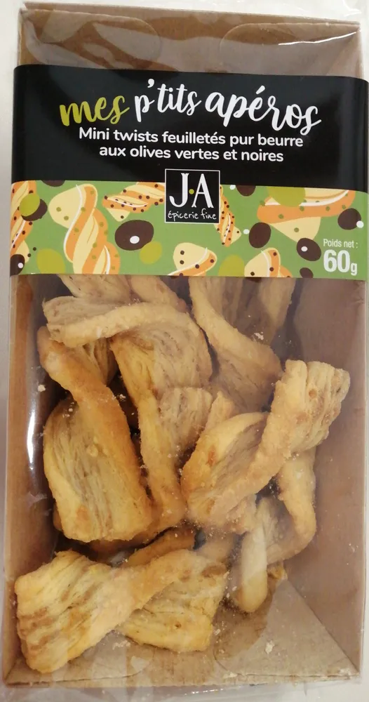 Mini Twist Olives vertes et noires