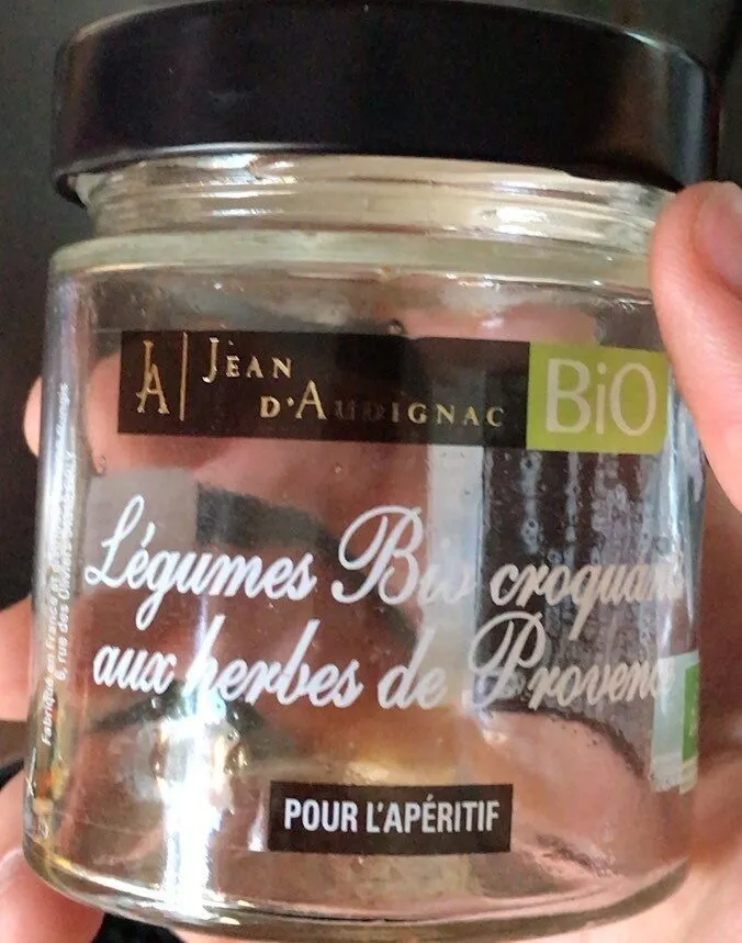 Légumes bio croquants aux herbes de provence
