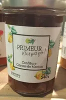 Confiture citrons de menton