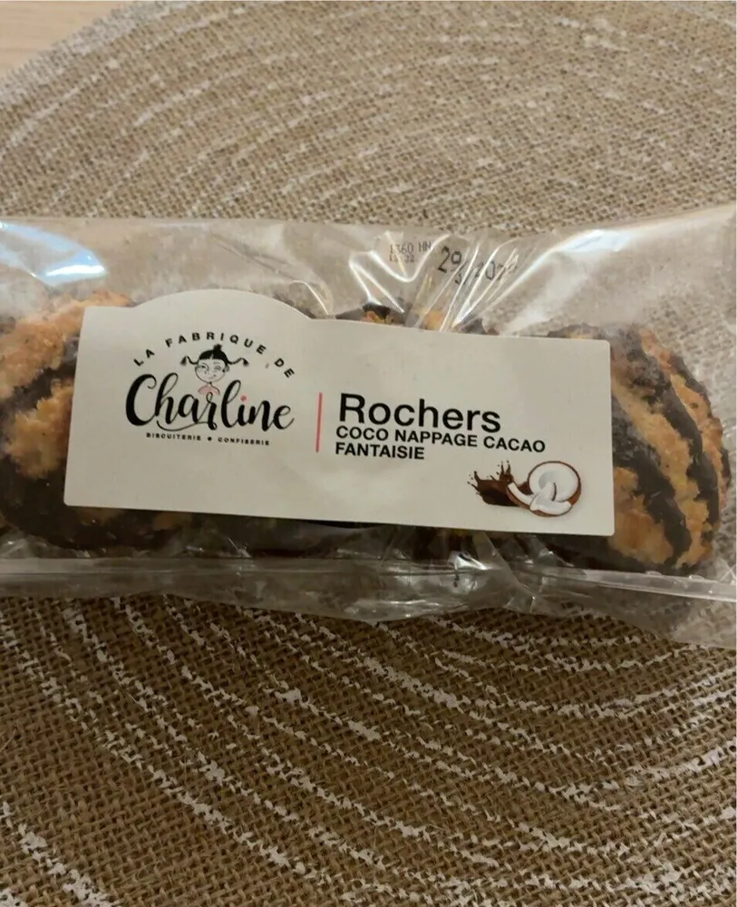 Rochers coco nappage cacao fantaisie