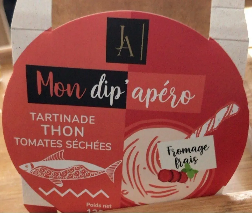 Mon dip’apéro Tartinade thon tomates séchées