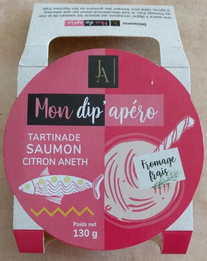 Tartinade de saumon