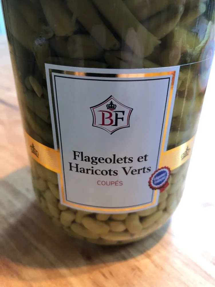 Flageolets et Haricots Verts coupés