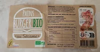 Pains Burger bio au sésame