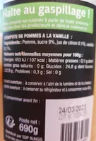 Compote pomme vanille