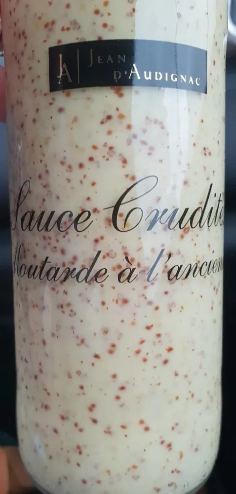 Sauce crudités moutarde à l'ancienne