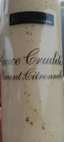 Sauce crudités piment citronnelle