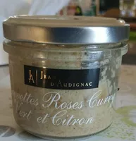 Terrine crevettes roses curry vert