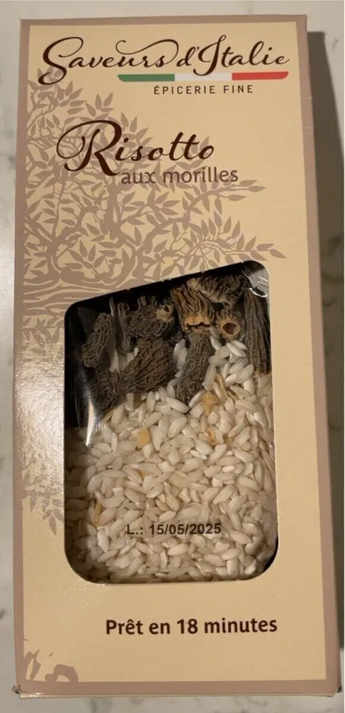 Risotto aux morilles