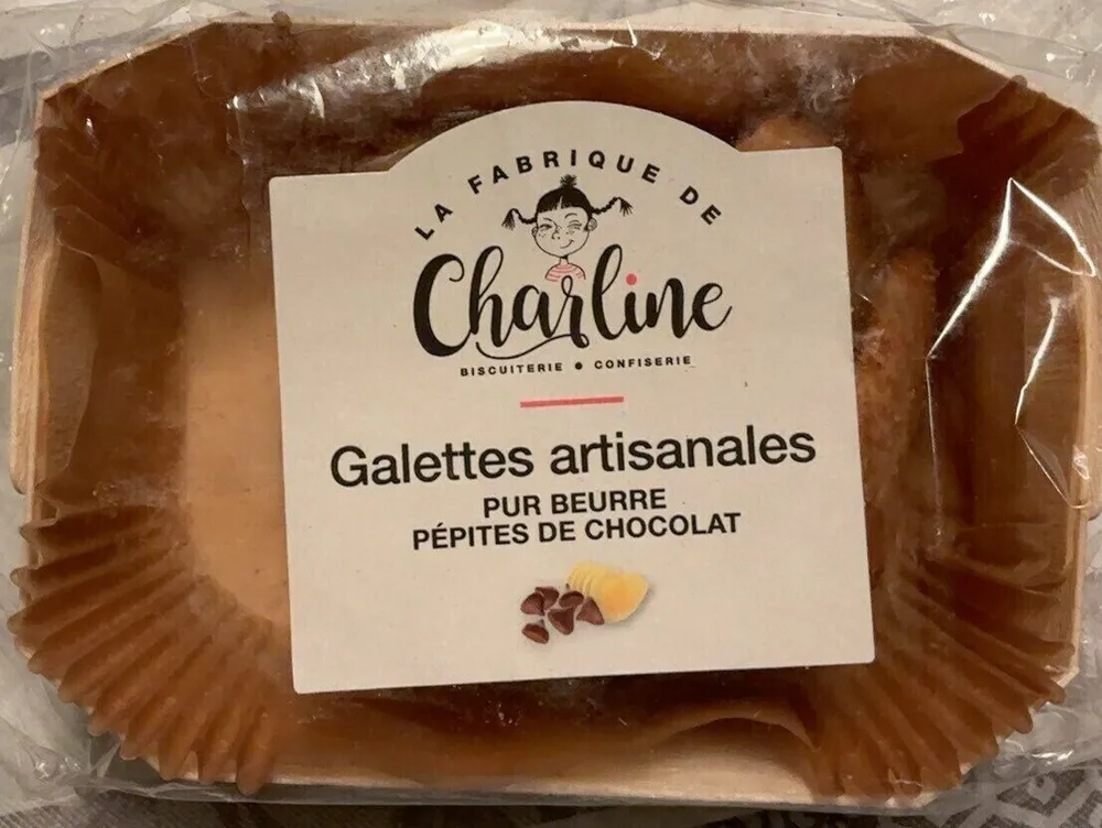 Galettes artisanales pur beurre - pépites de chocolat