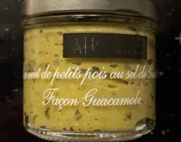 Délice vert de petits pois au sel de Guérande