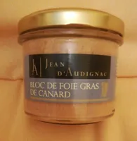Bloc de foie gras de canard