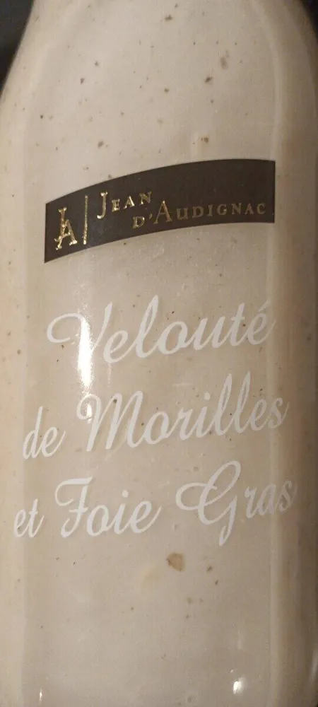 Velouté de Morilles et Foie Gras