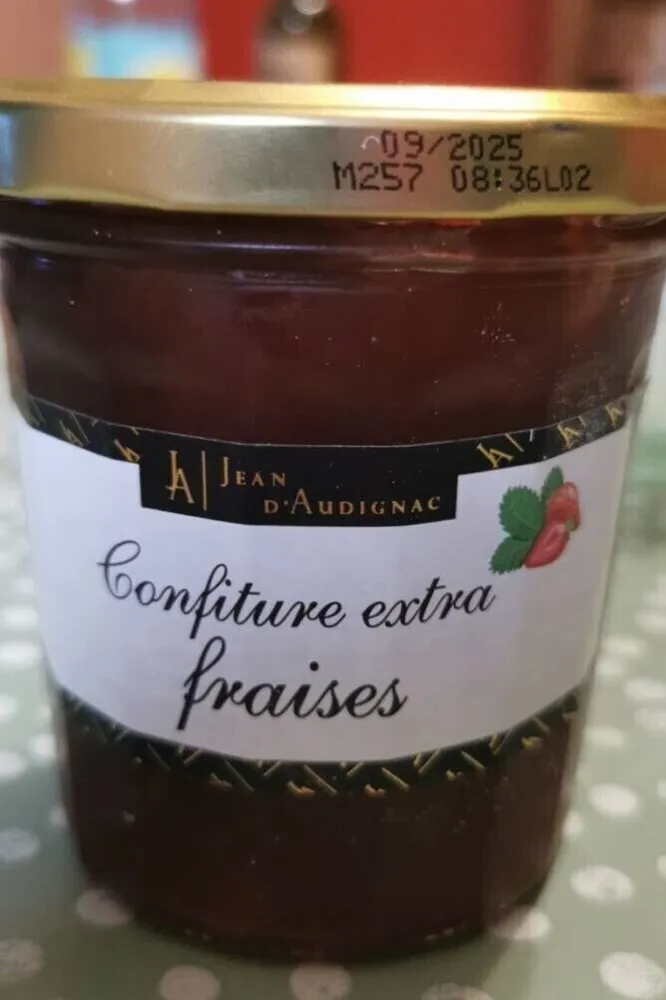 Confiture extra fraises