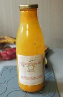 Velouté de potimarron et potiron