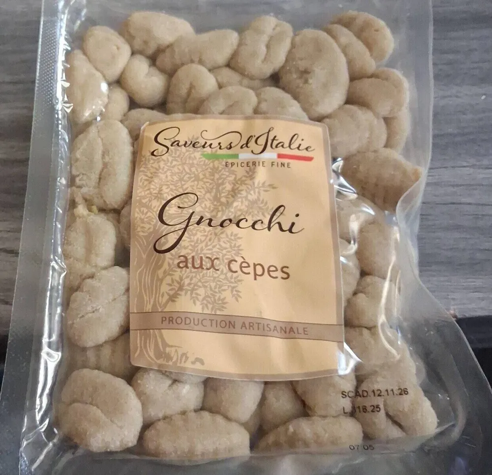 Gnocchi aux cèpes