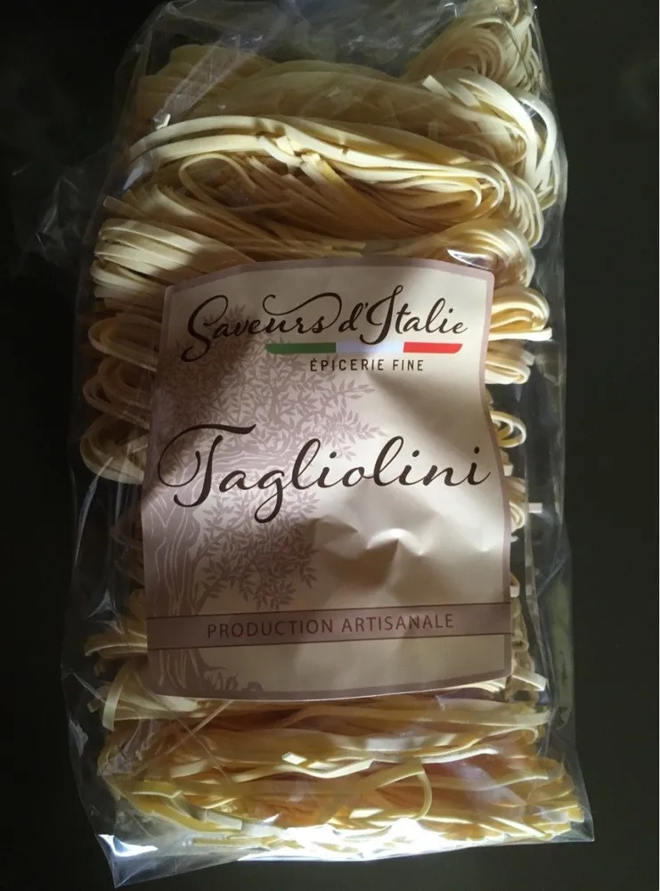 Pâtes aux œufs Tagliolini