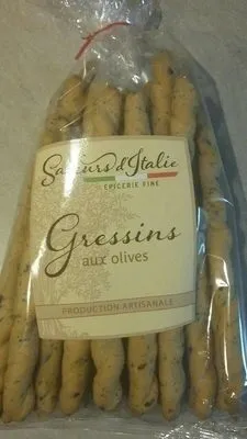 Gressins aux olives