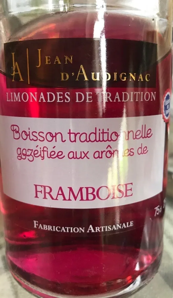 Limonade Artisanale Framboise