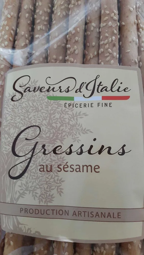 Gressins au sesame