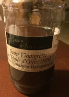 Sauce Vinaigrette Huile d'Olive Vinaigre Balsamique