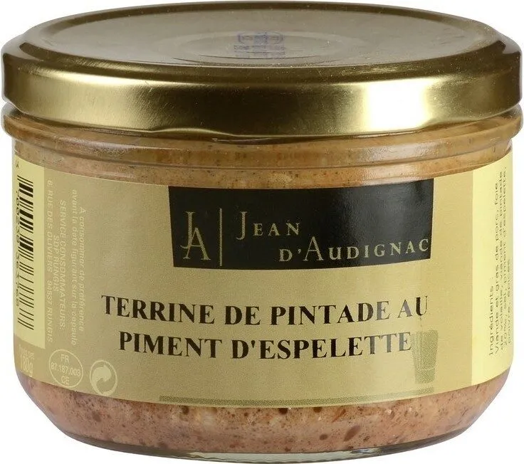 Terrine Pintade Piment D'espelette