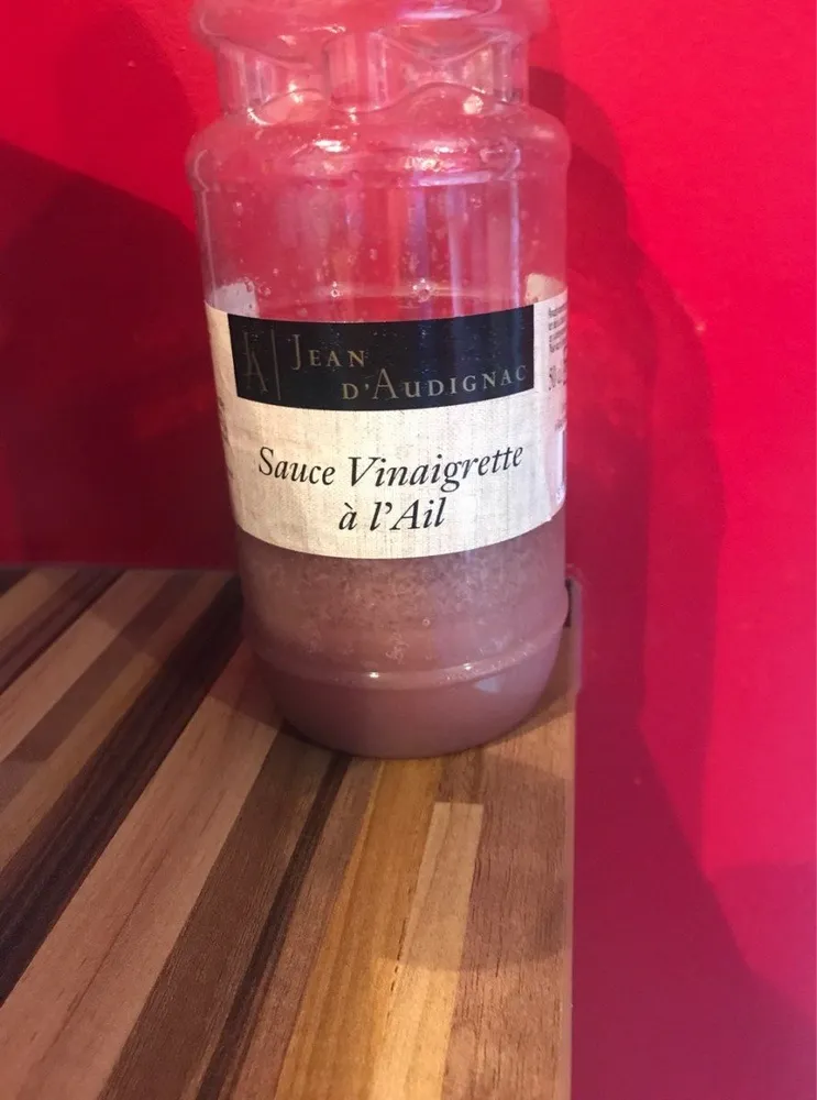Sauce vinaigrette a l'ail