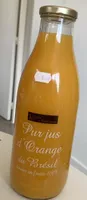pur jus d’orange du bresil