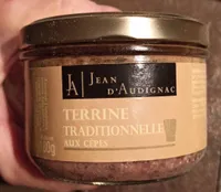 Terrine traditionnelle aux cèpes