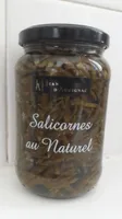 Salicornes au naturel